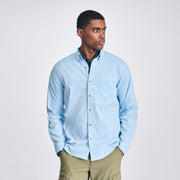 Men's Voyager Flex Long-Sleeve Shirt - Island Blue
