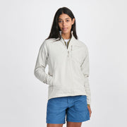 Women's Sandstone Backbone Grid Jacket - Vapour