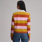 Women's Long-Sleeve Rugby Polo