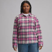 Women's Long-Sleeve Heritage Soft Classic Flannel Shirt - Floral