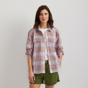 Women's Mountain 3.0 Long-Sleeve Shirt - Print - Dusty Orange