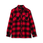 Boys Eddies Favorite Flannel - LYCHEE