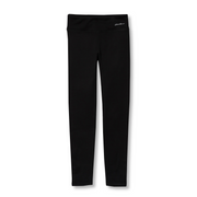 Girls Plush-Lined Leggings - Heather - MOROCCAN BLUE