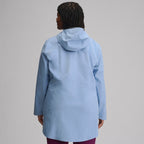 Women's Cloud Cap Waterproof Stretch Hooded Rain Parka