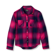 Girls Stines Favorite Flannel - MAGENTA