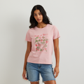 Women's Graphic T-Shirt - Berry