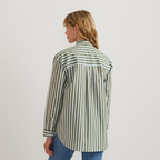 Women's Poplin Button Down Shirt