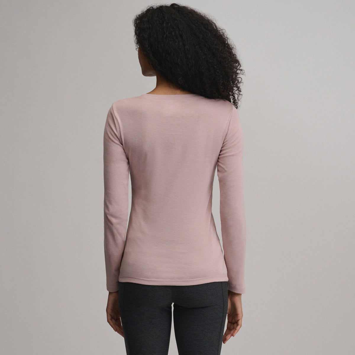 Women's Fav Long Sleeve Crew Neck Tee