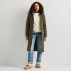 Women's EB Stretch Down Hooded Duffle Coat