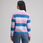 Women's Long-Sleeve Rugby Polo