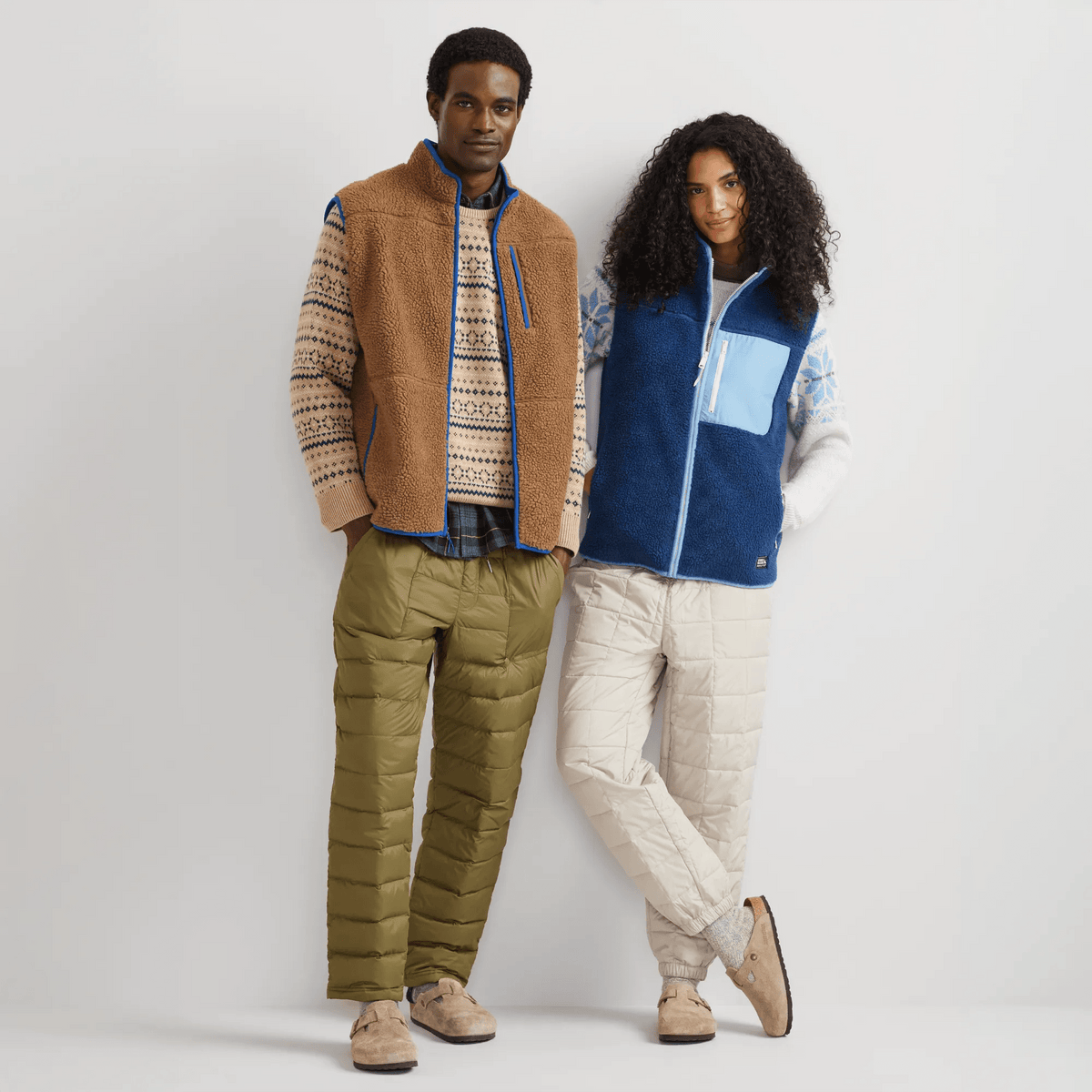 Men's Chilali Faux Shearling Fleece Vest
