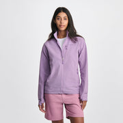 Women's Sandstone Backbone Grid Jacket - Hydrgea