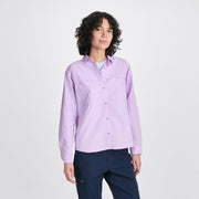 Women's Long-Sleeve Rainier Ripstop Shirt - Lavender