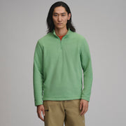 Men's Quest 1/4-Zip Fleece Pullover - Light Moss