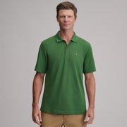Men's Signature Piqué Short-Sleeve Polo - Asparagus